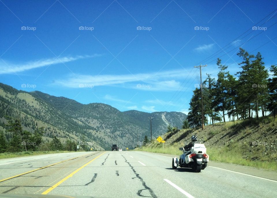 Biker driving from A to B ... Canada 🇨🇦