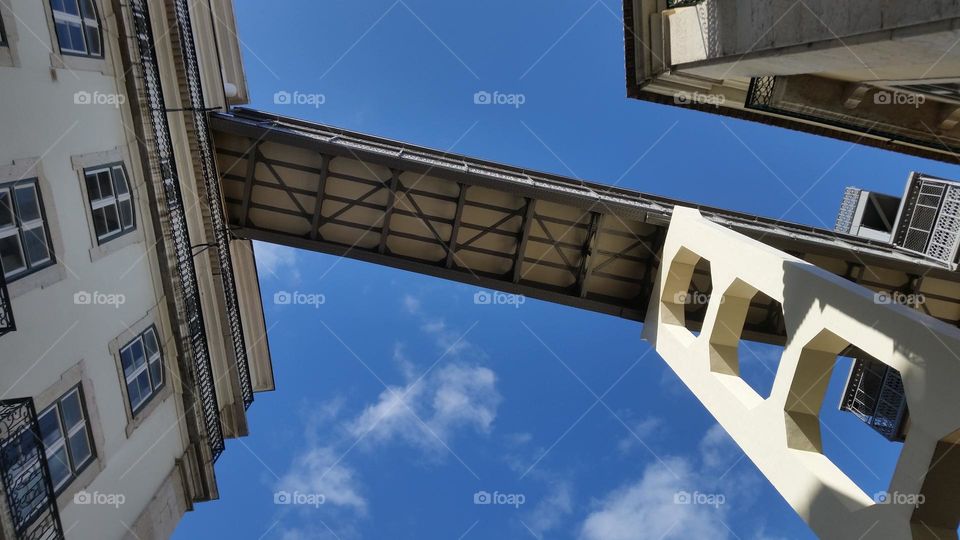 bridge up in the sky