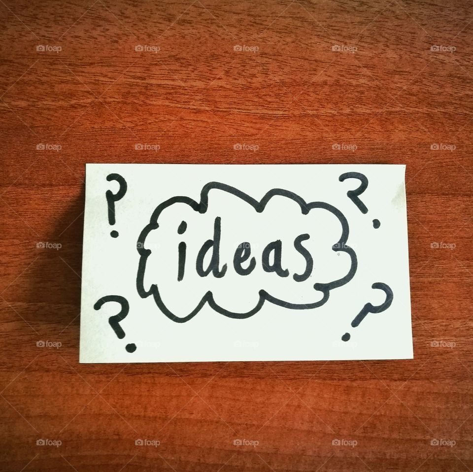 ideas are the brain food to any business