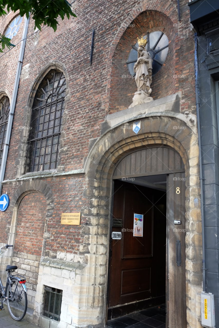 Chapel in the center of Antwerp 