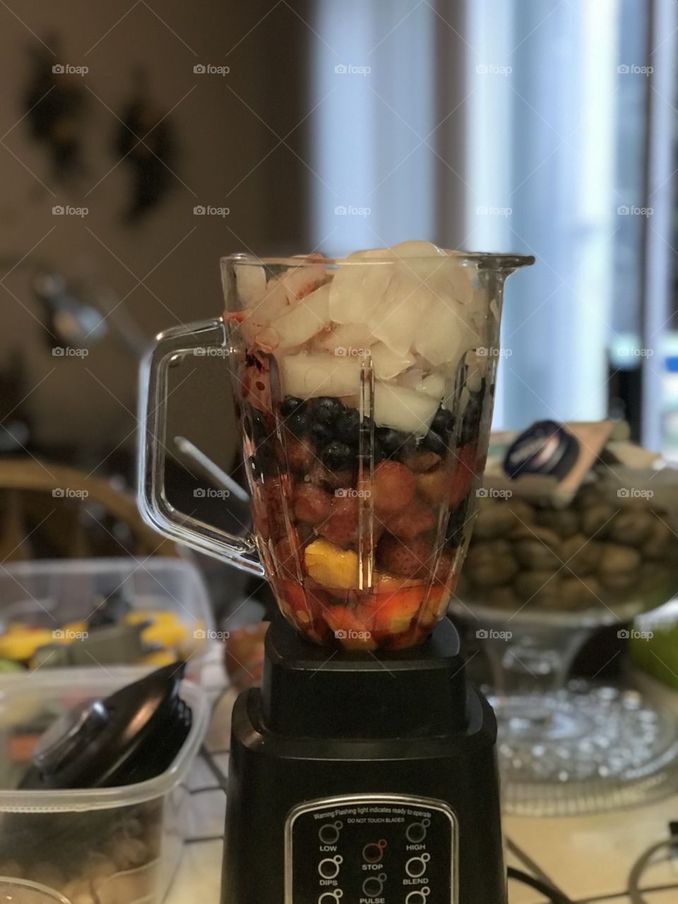 Home made smoothie, yummy 😋