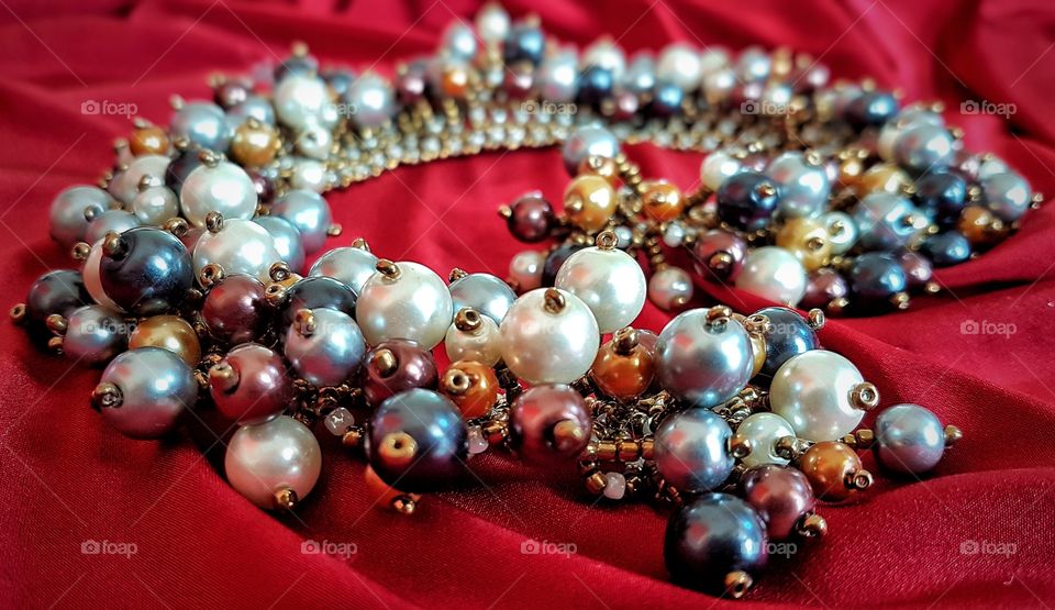 beaded necklace