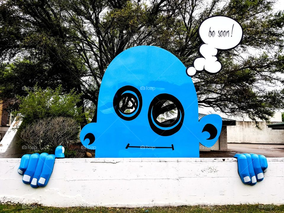 Be Seen in Greenville, Texas Street Art