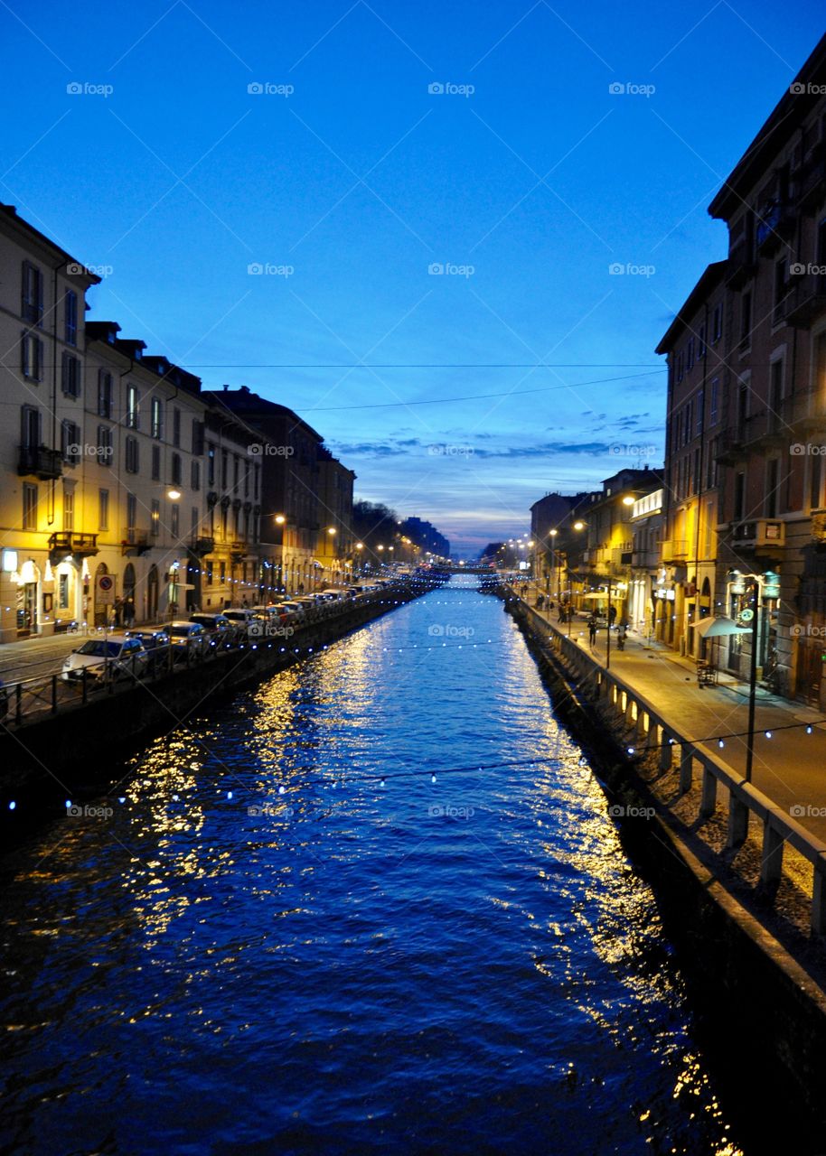 City, Canal, Street, Travel, River