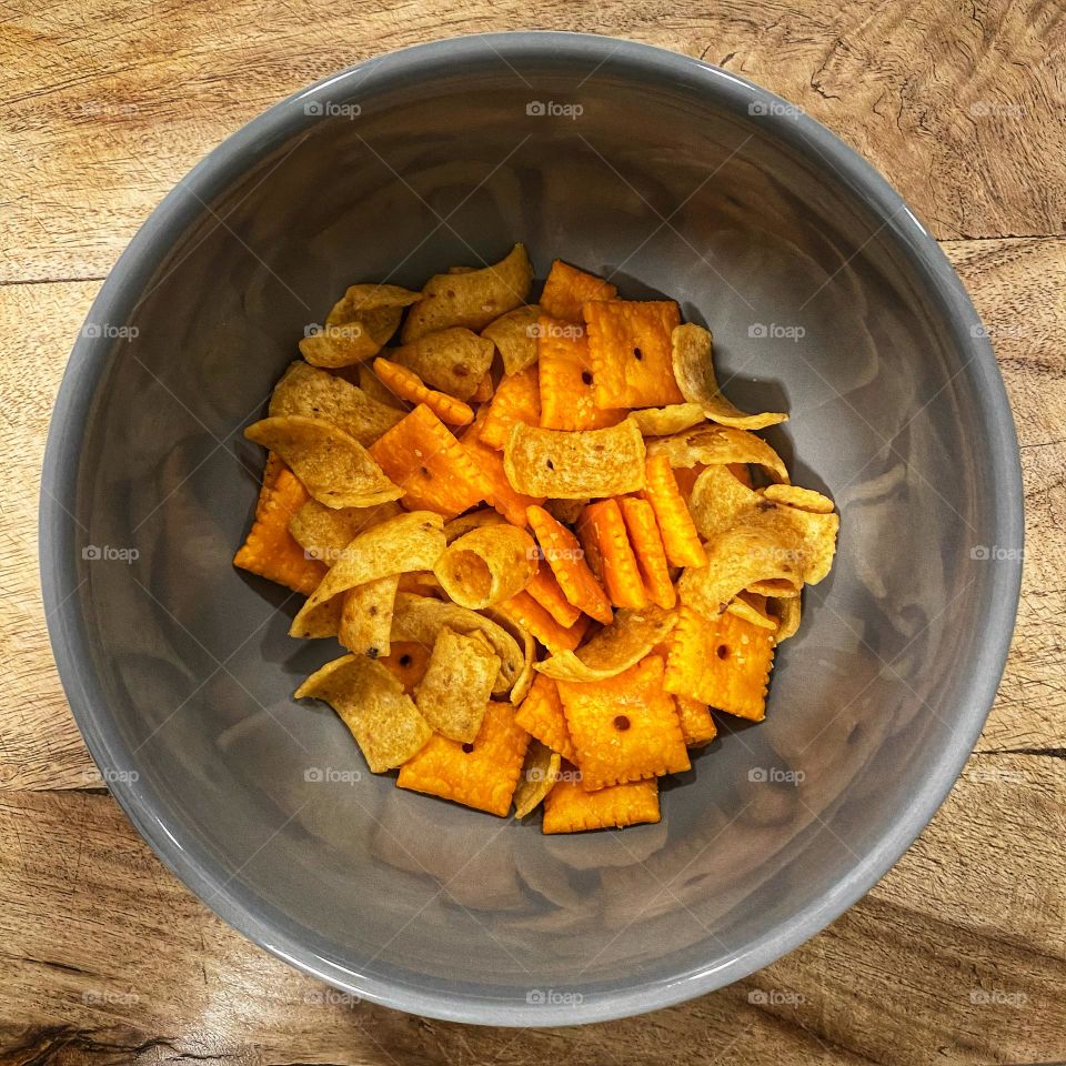Snacks in a bowl