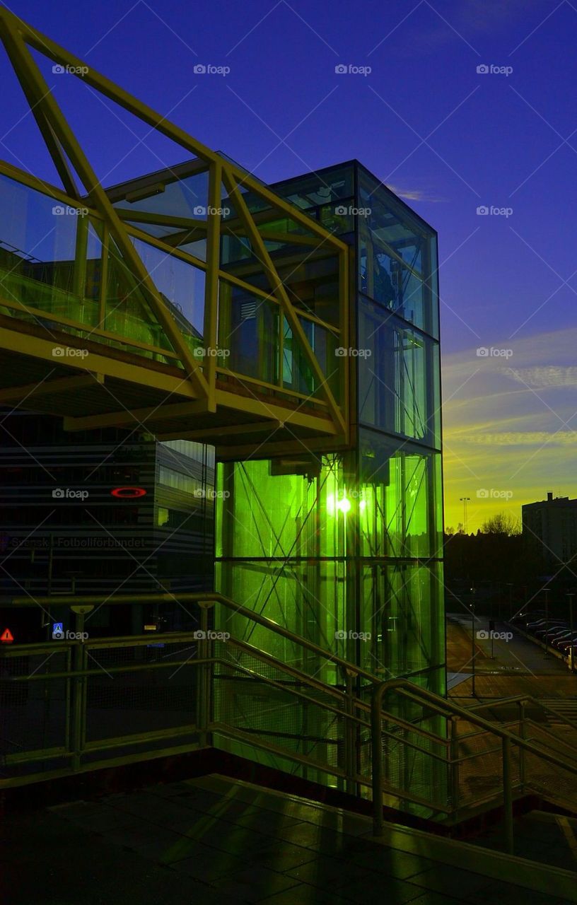 convinient steel stairs fun by anetteaventyr