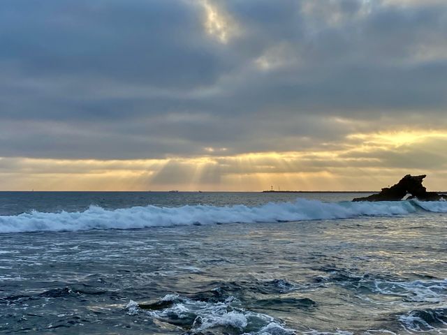 Sunset on Cameo Shores Beach 