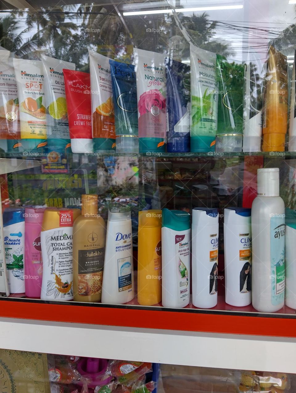 Various type of product.