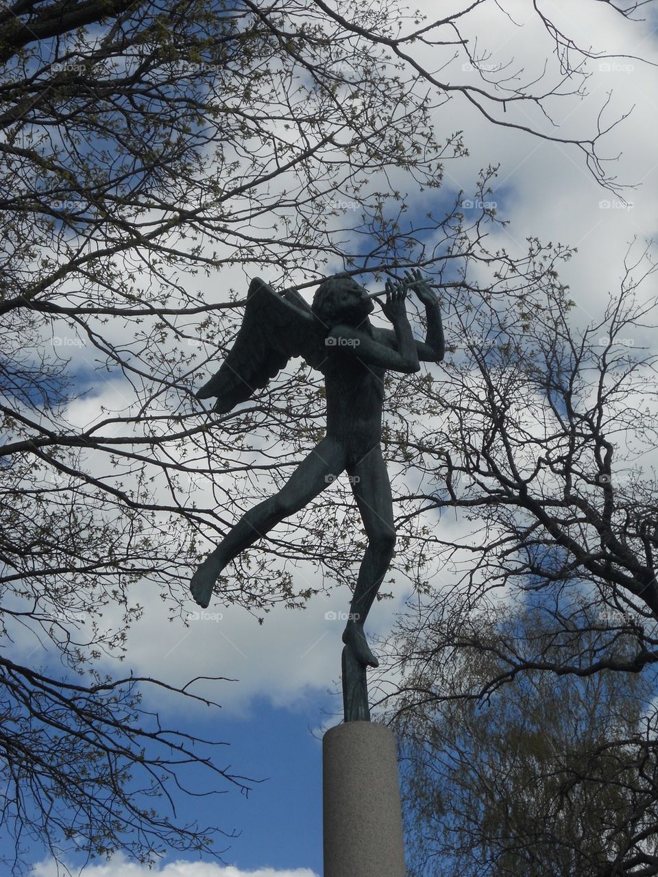 Statue at Millesgården
