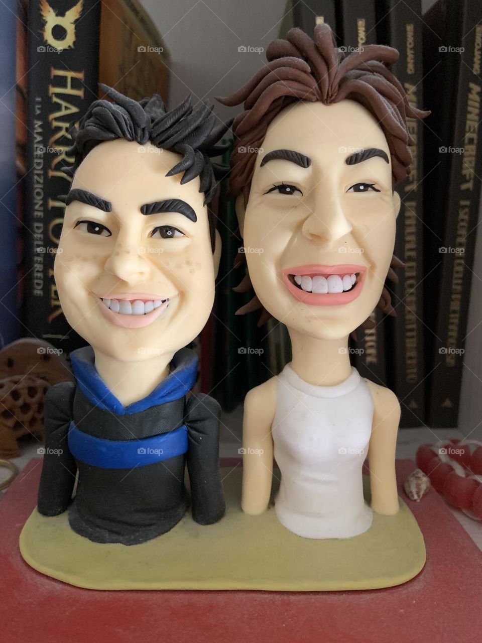 Selfie 3D with play dough 