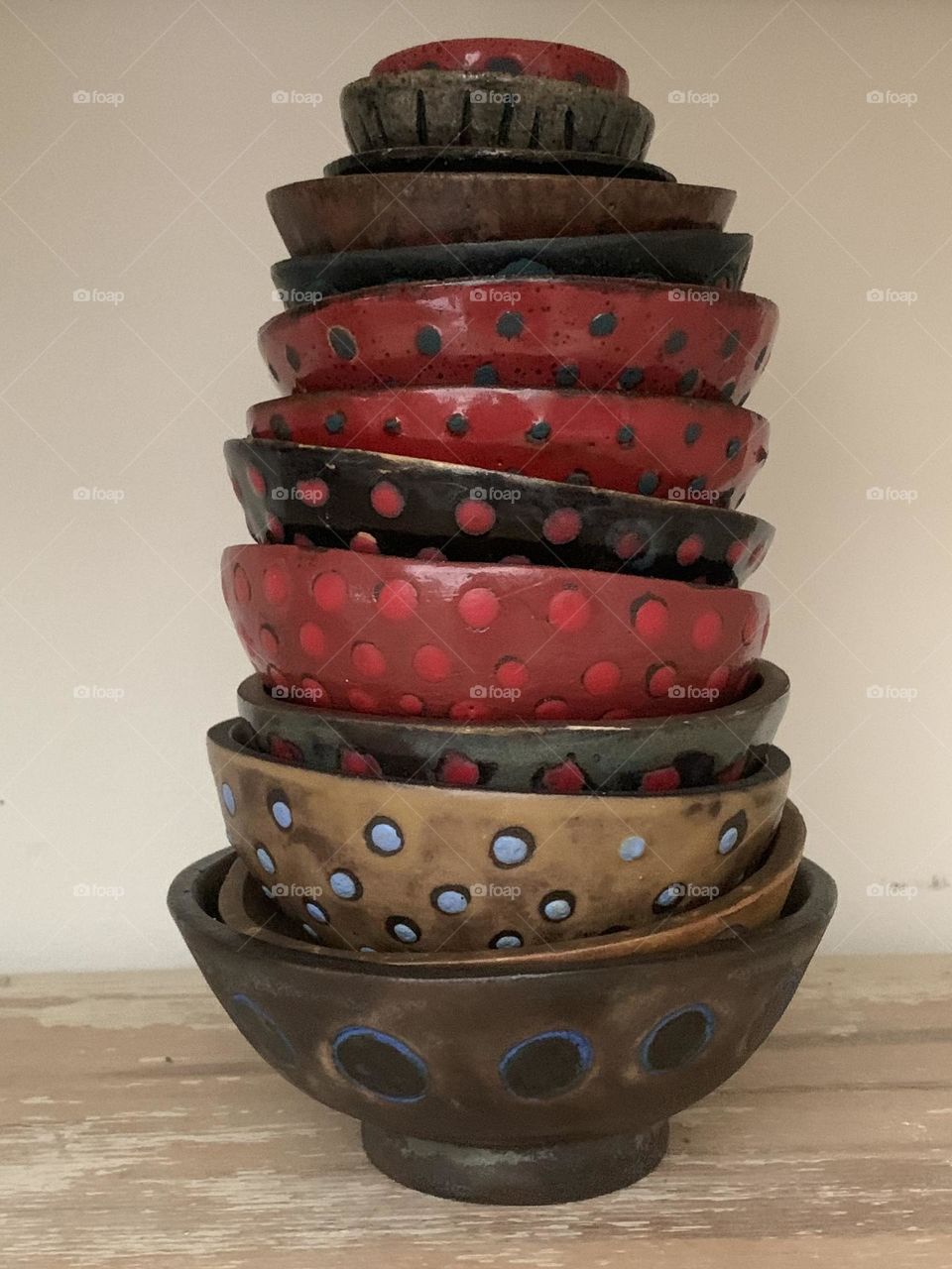 Stack of bowls