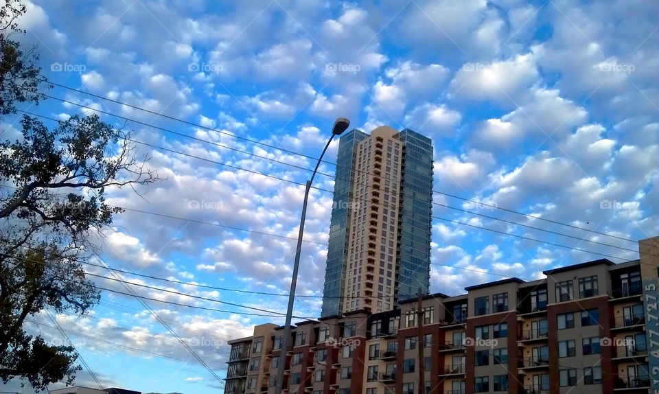 Look Up!. Austin sky.