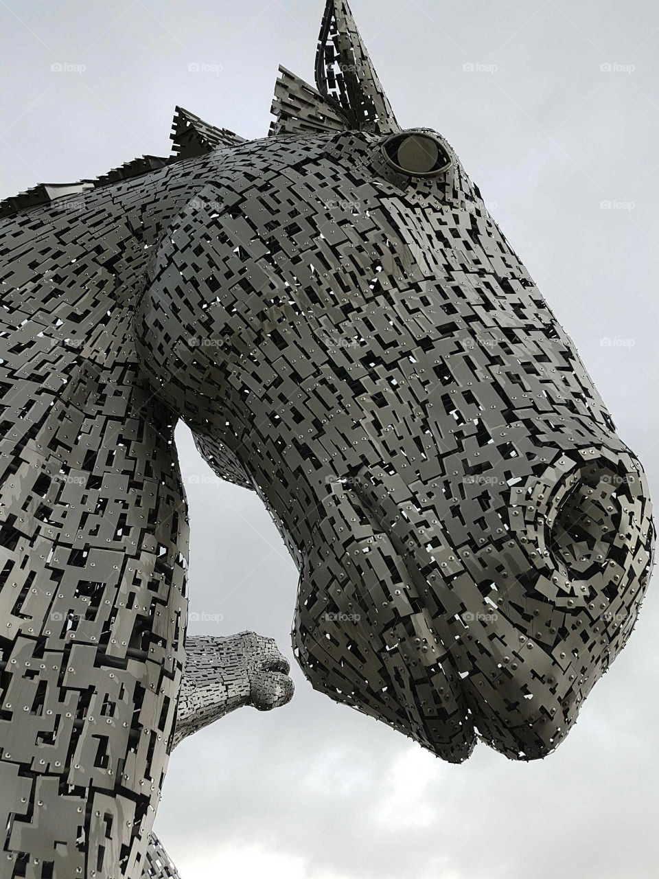 The Kelpies Horse Head Sculptures England