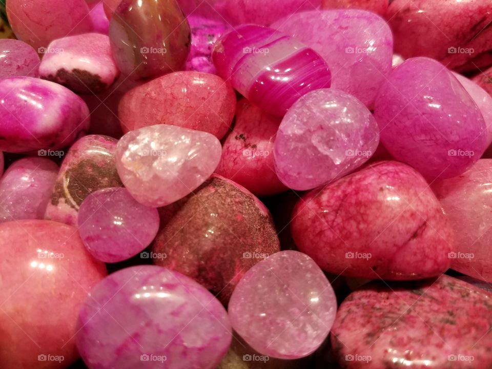 pink stone