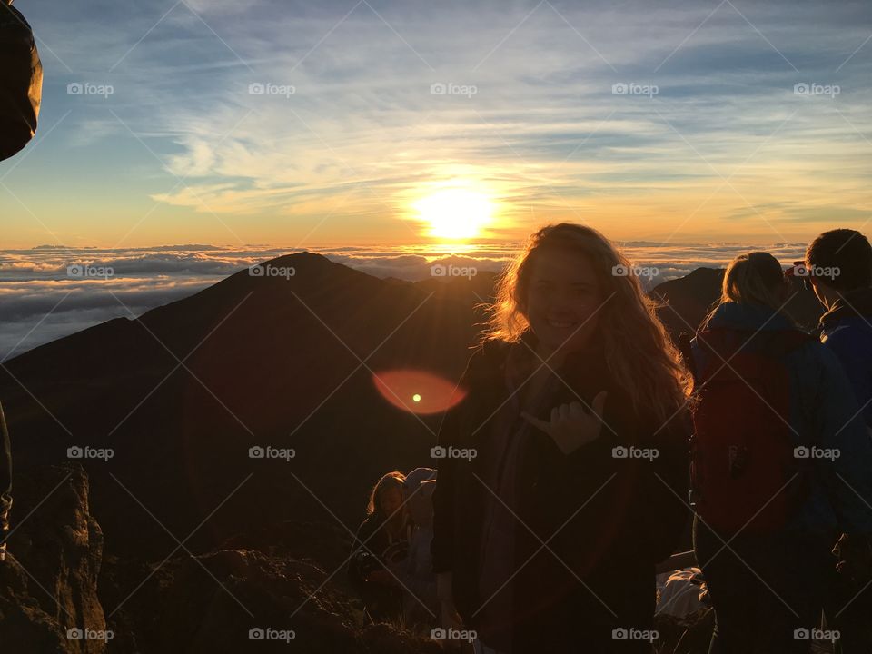 Haleakalā is an relaxing way to begin the day. The beauty of the sunrise is mother nature’s work of art. 