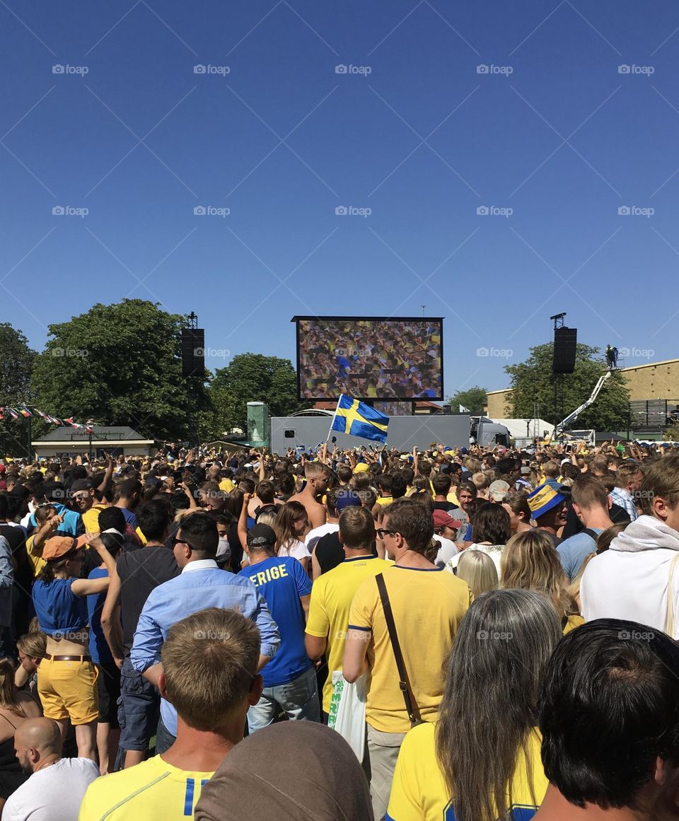 Swedish crowd