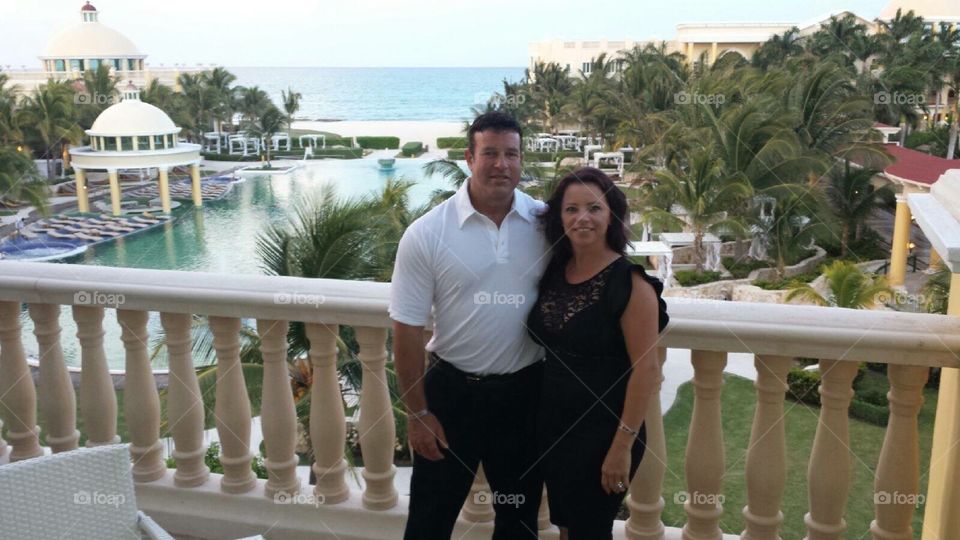 My aunt and uncle in the Bahamas cutest couple ever....