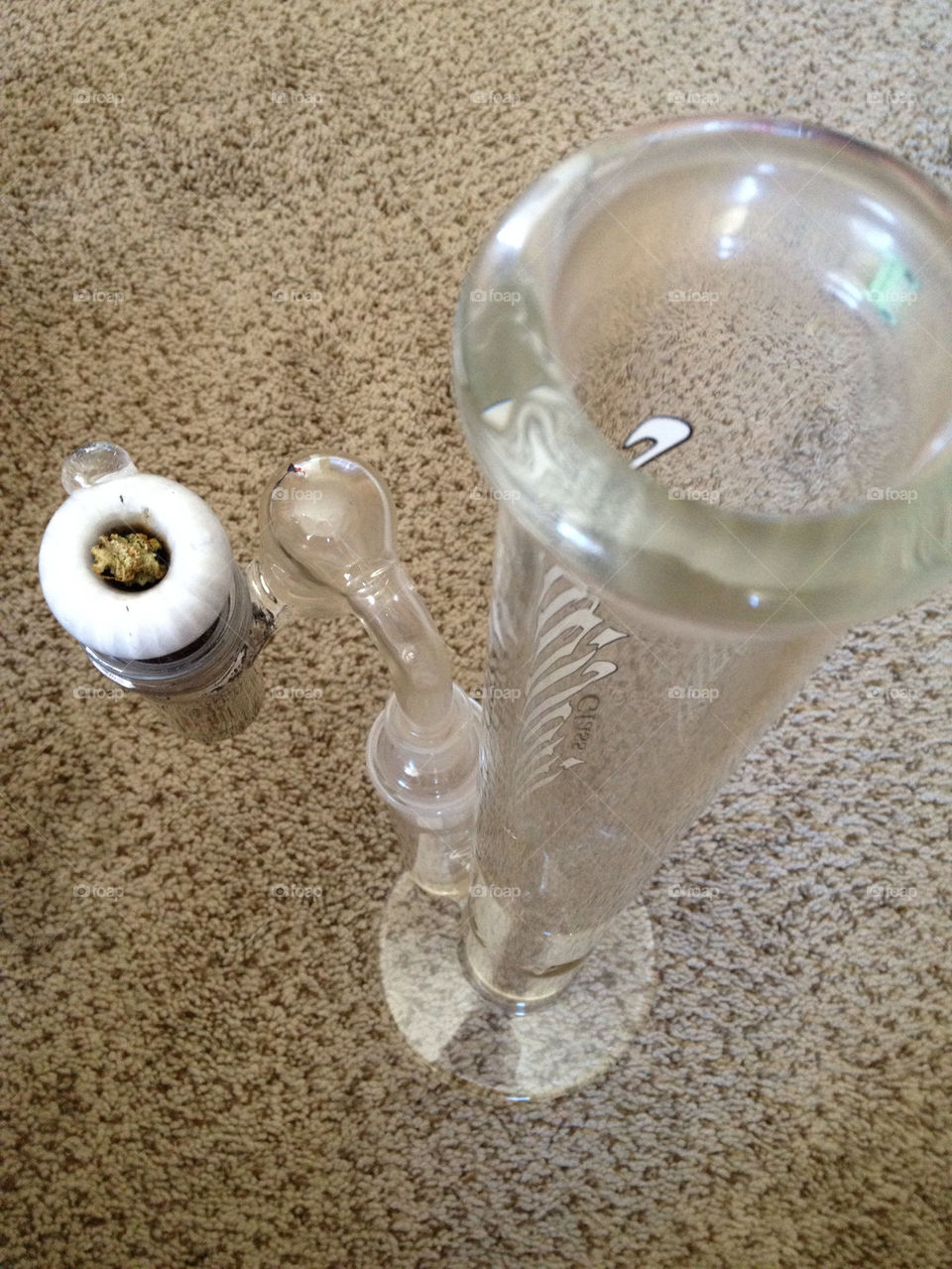 weed glass illusions bong by kayleighsherri