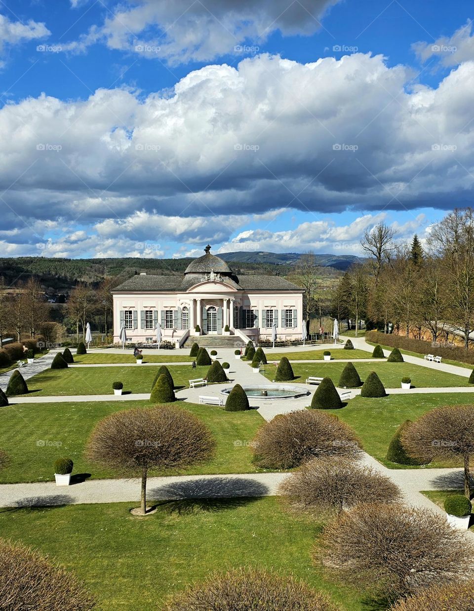 Belvédère over the Danube in Melk