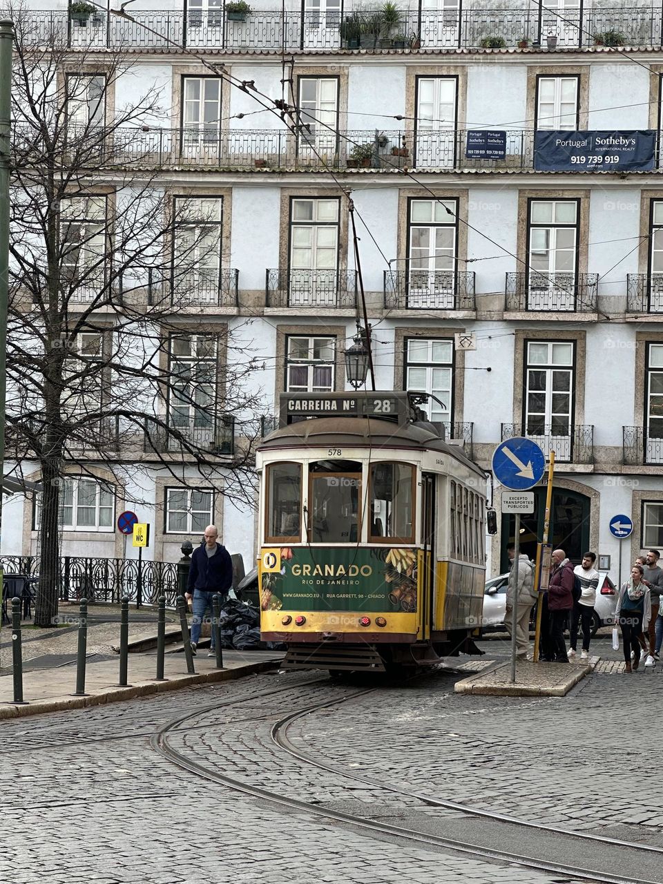 Lisbon tram