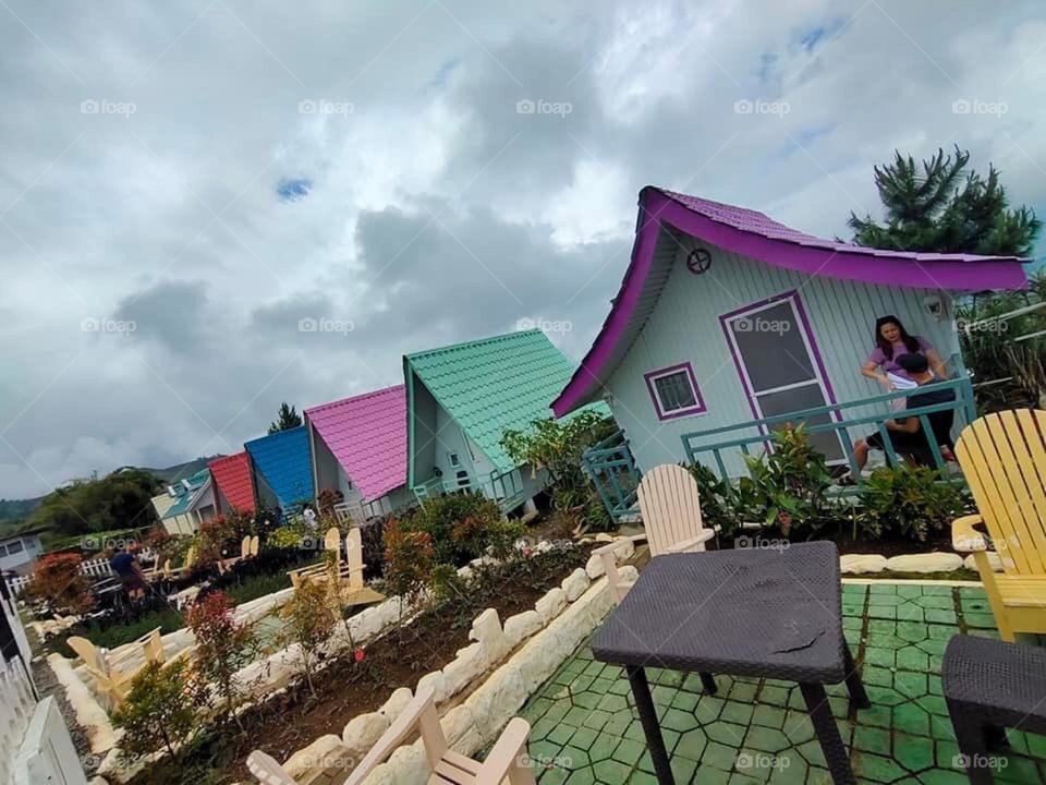 Colorful houses