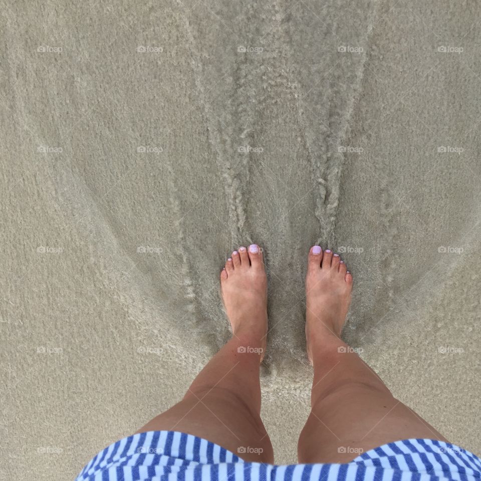 Perfect match: sea, sand and me