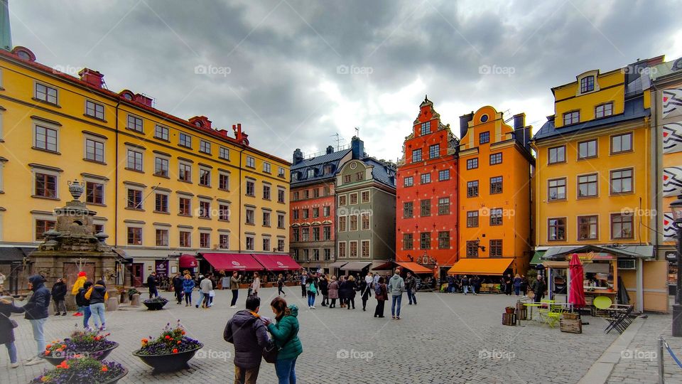 Colorful houses