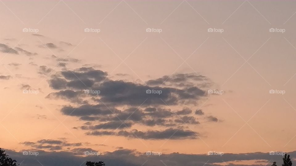 Sunset, No Person, Landscape, Sky, Dawn