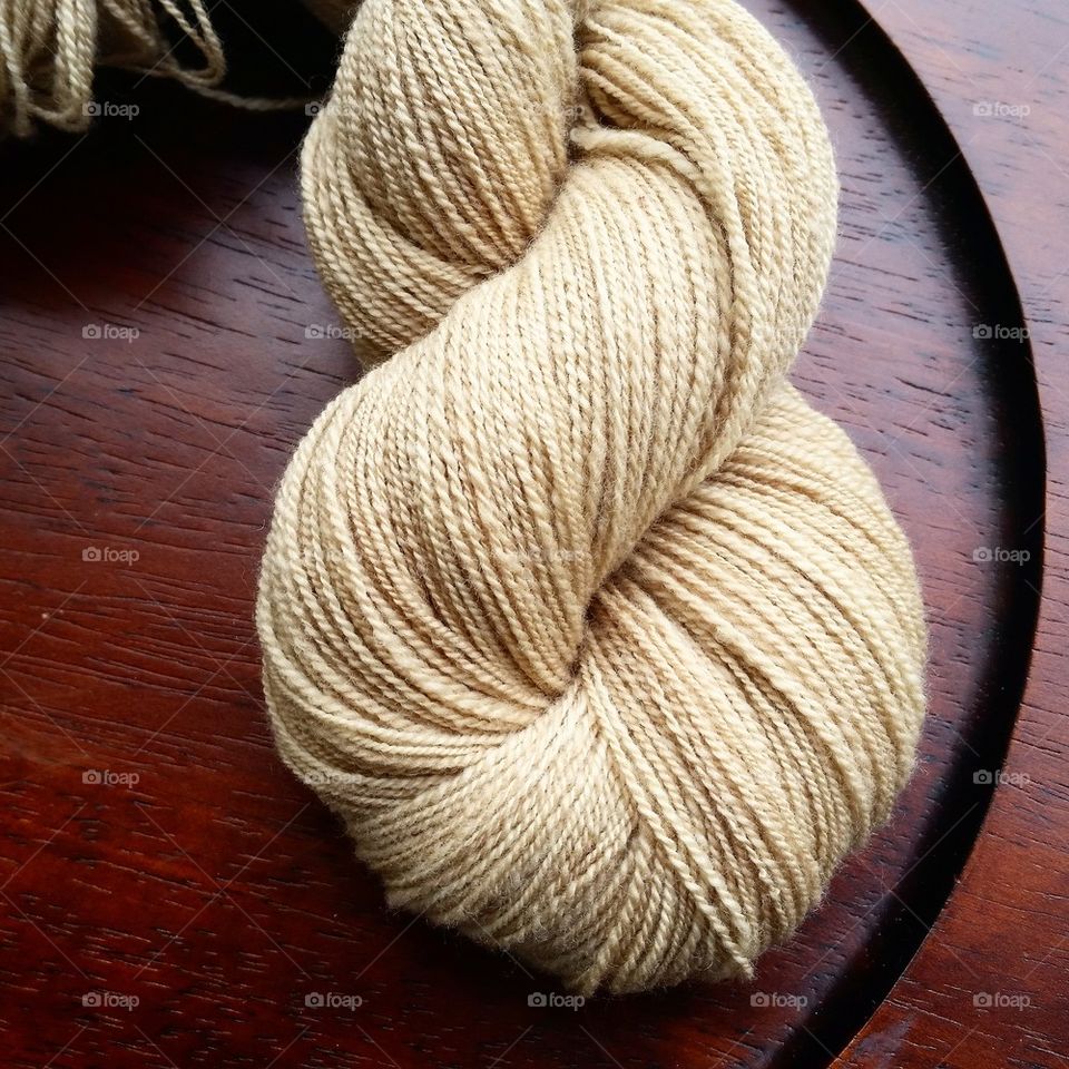 SCF Hummus Laceweight 2ply Handspun