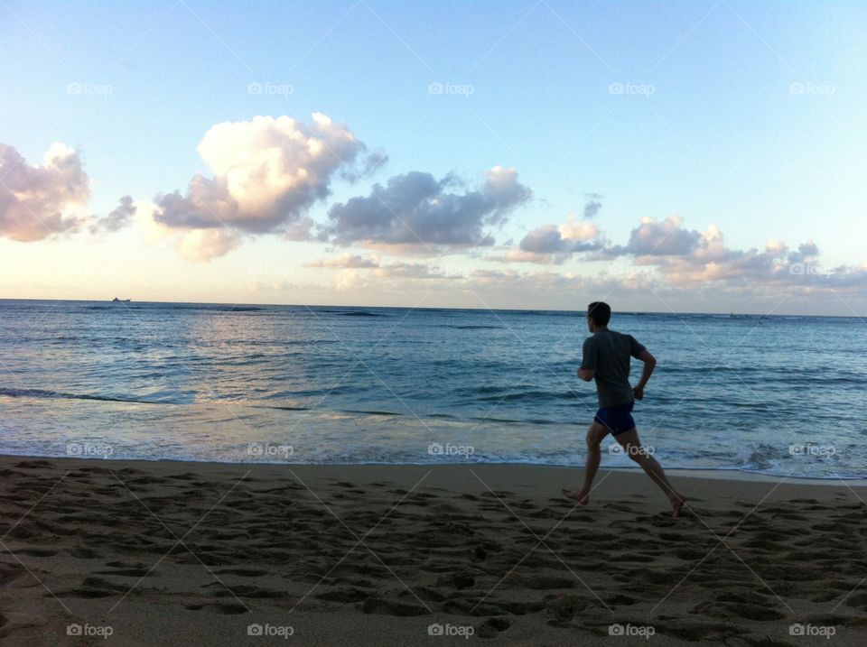 Beach, Water, Sea, Sunset, Ocean
