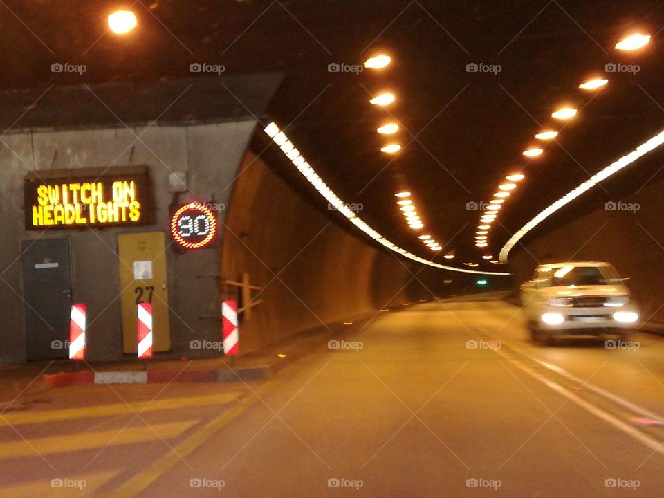 Tunnel LIGHT entrance