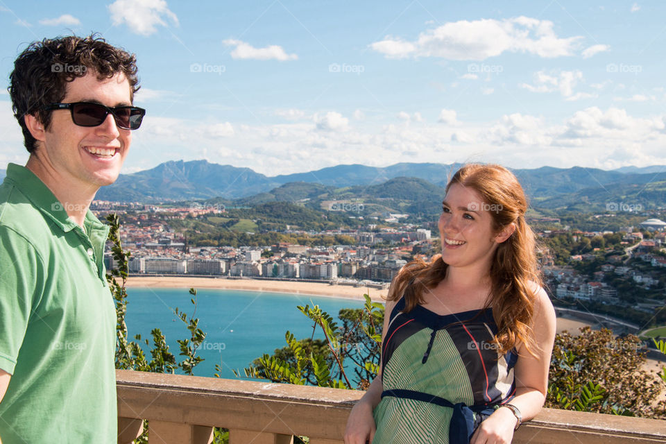 Laughing in San Sebastián 