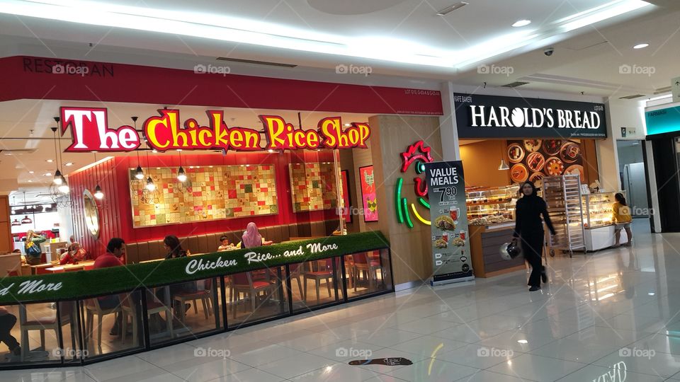 Chicken rice store Seremban Prima Mall