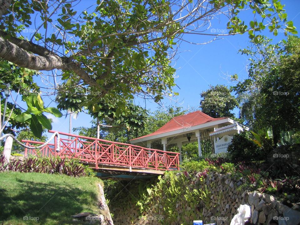 Bridge at Cayo Levantado