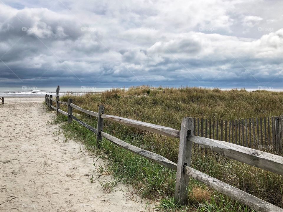 Entrance to the beach