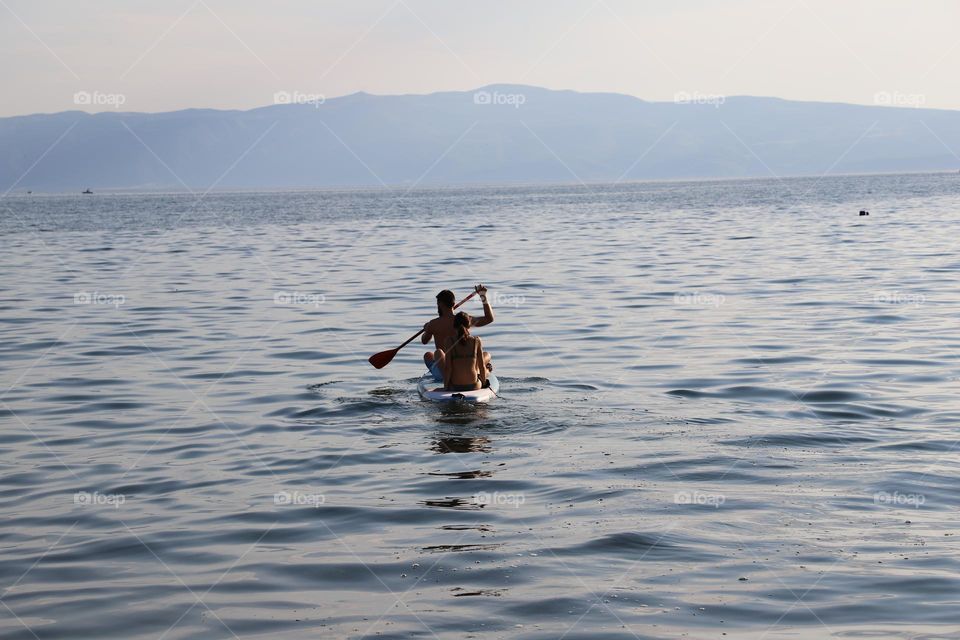 Paddle boarding 