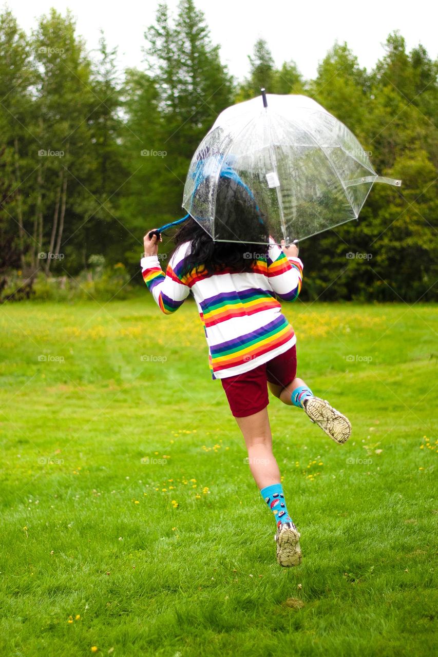 Enjoying Spring while rocking pride fashion