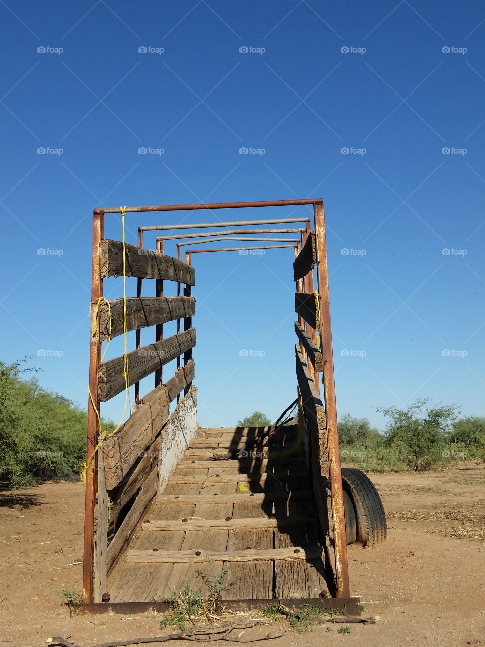 old broken dock to anywhere