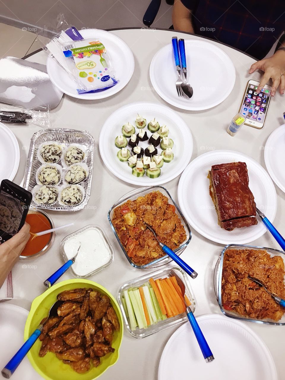 Pot luck in the office