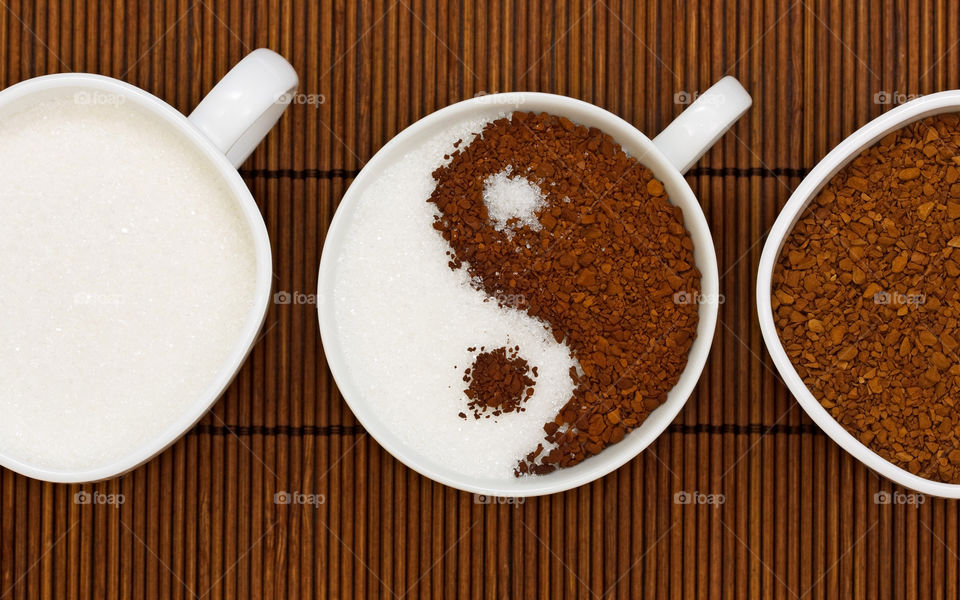 Coffe Ying and Yang