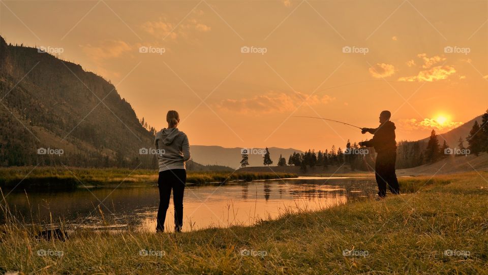 Sunset, Lake, Landscape, Water, Dawn