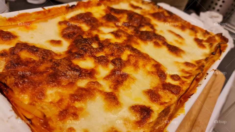 First time cooking lasagna!