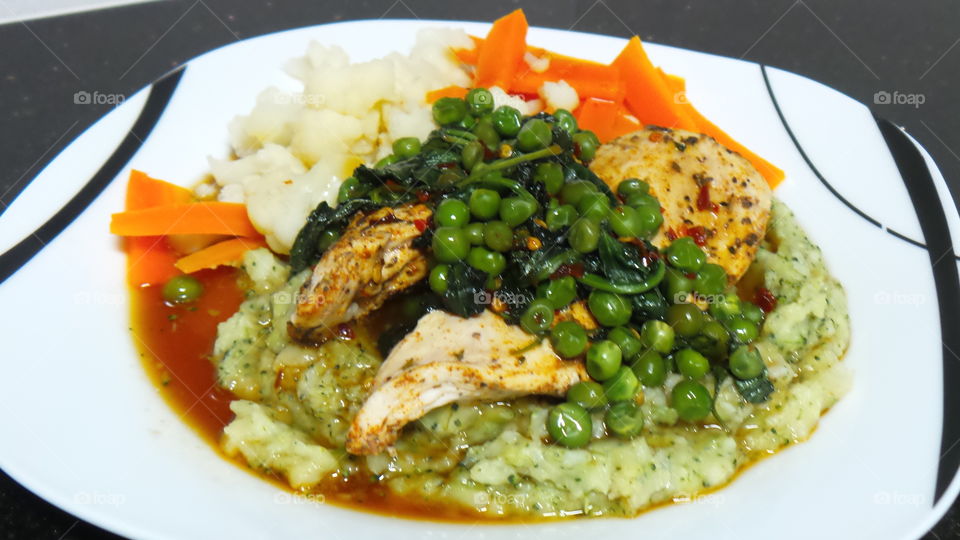 chicken and Chilli maple glaze