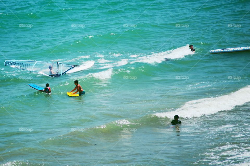 Surf, Water, Surfboarding, Water Sports, Action