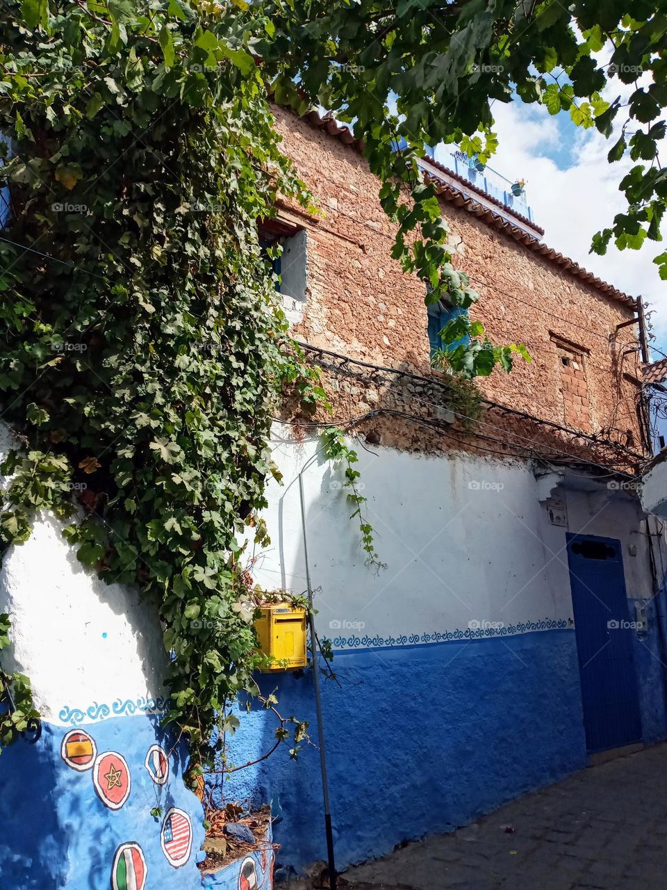 House's in chefchaouen city of morocco