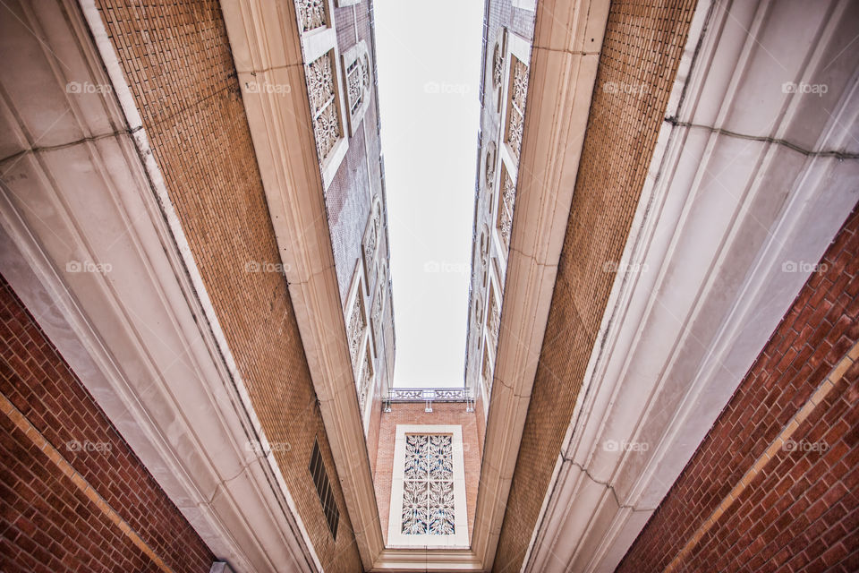 Low angle view of Putra Mosque ceiling