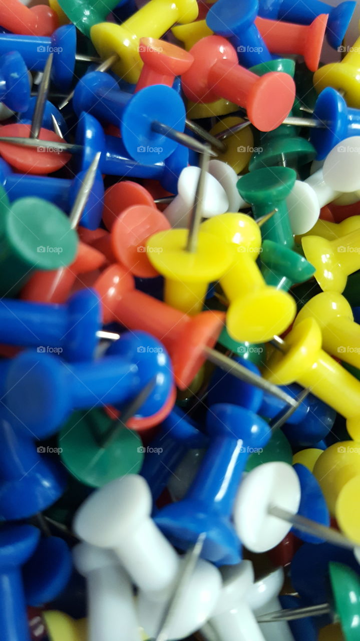 push pins