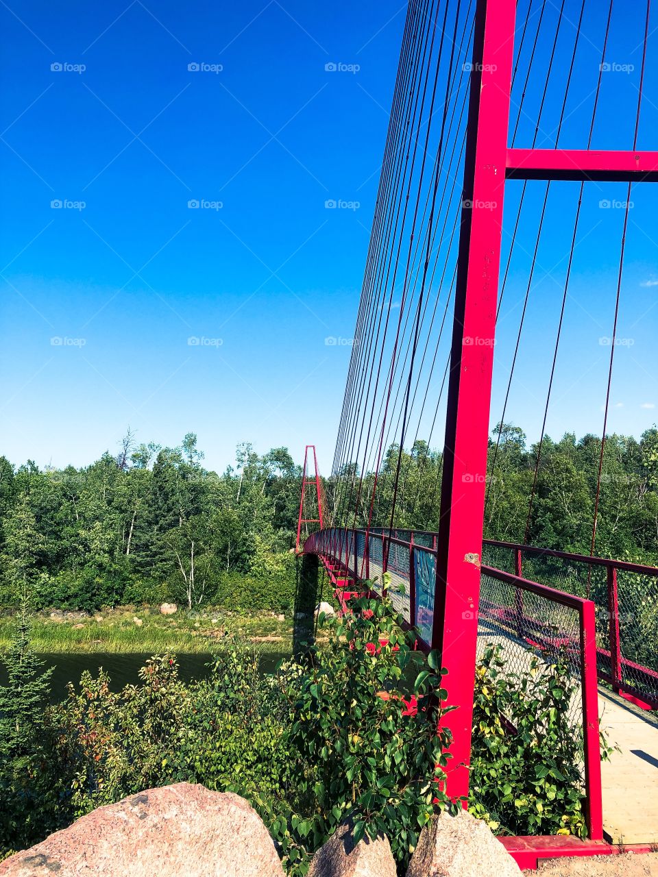 Suspension bridge