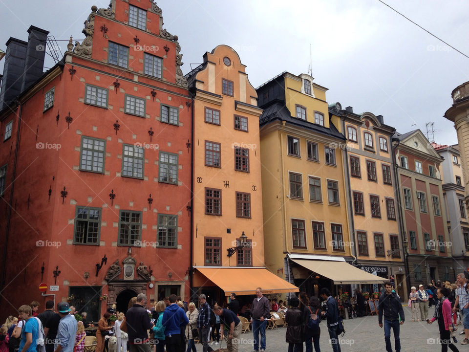 sweden city stockholm buildings by mikaelnilsson