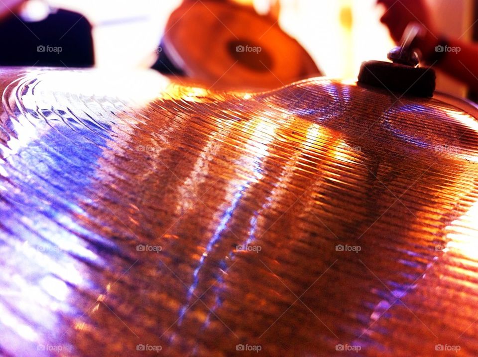 A cymbal